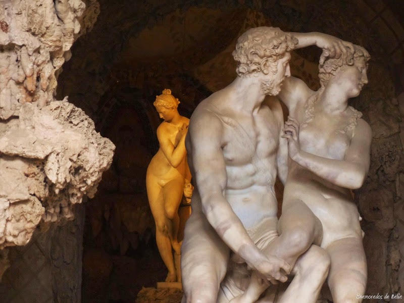 Grotta Grande, jardines Boboli, Florencia