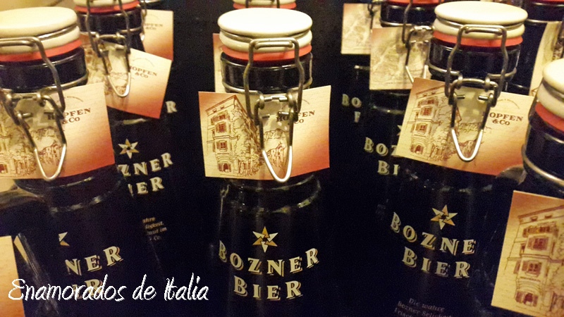 cerveza artesanal a la venta en Hopfen & Co, Bolzano
