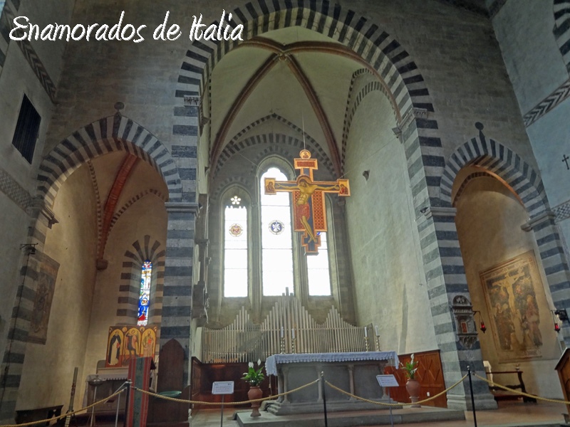 interior de San Domenico, Arezzo