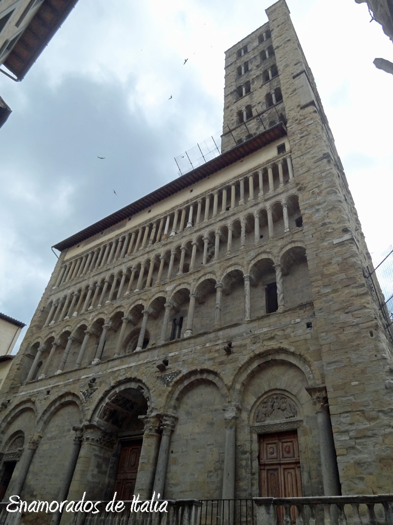 Santa Maria della Pieve en Arezzo.