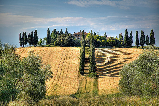 La Toscana de película.