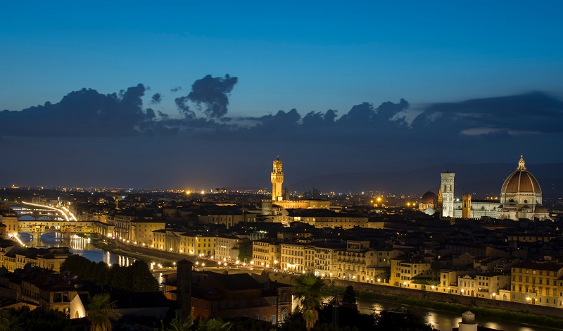 Catedral de Florencia desde el Piazzale Michelangelo.