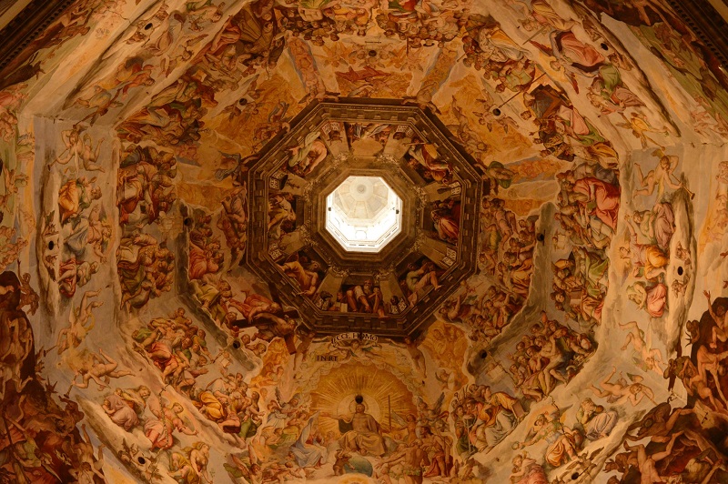 frescos del Vasari catedral Florencia.