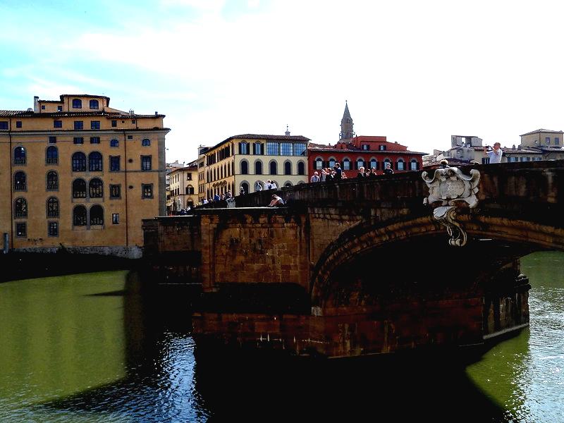 Puente Santa Trinità Florencia.