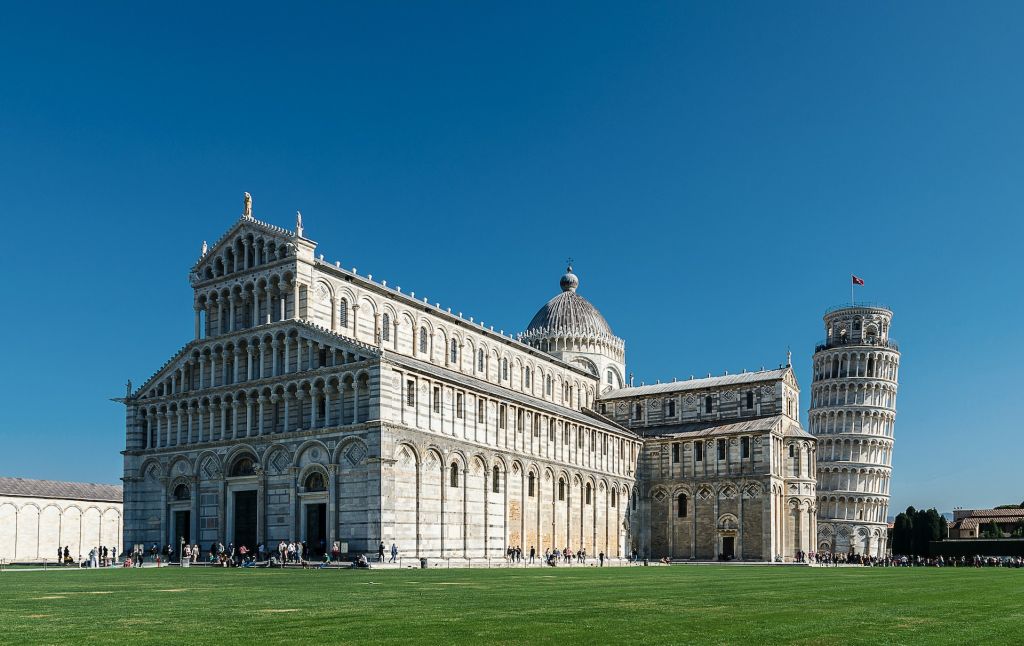 Plaza del Duomo de Pisa.