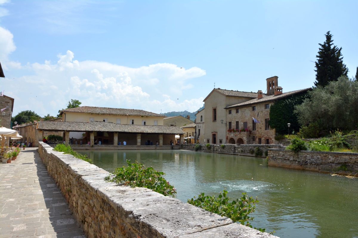 piscina termal de Bagno a Vignoni