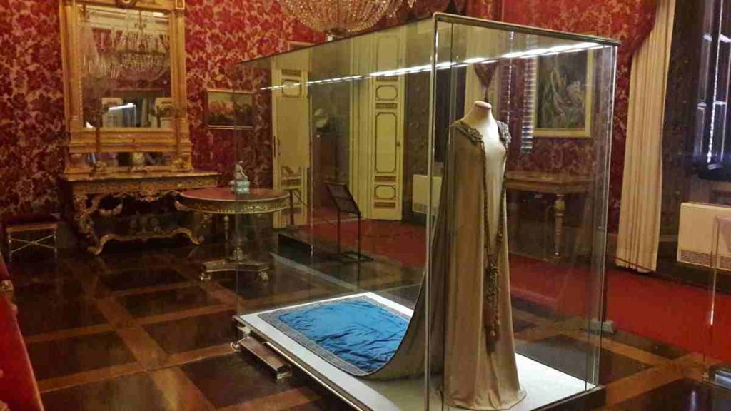 Galeria del costume Palacio Pitti en Florencia.