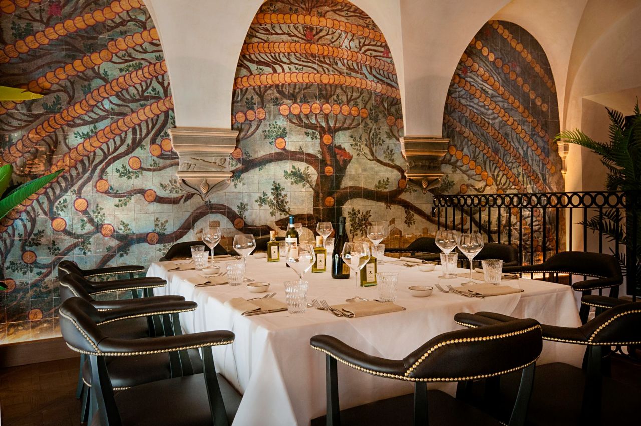 Restaurante Frescobaldi en Florencia.