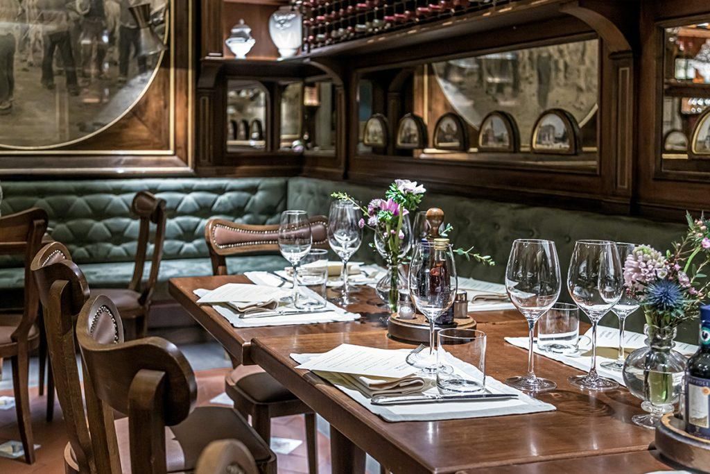 Cantinetta Antinori en Florencia.